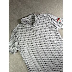 Rhoback Golf Polo Men L South Carolina Palmetto State House Performance Shirt **